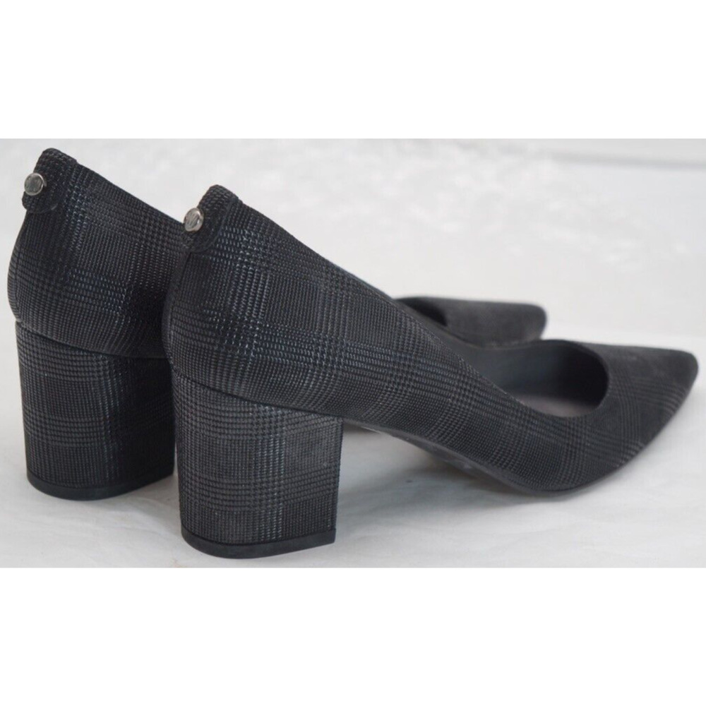 Stuart Weitzman Size 9m Block Hill Black Sparkly … - image 5